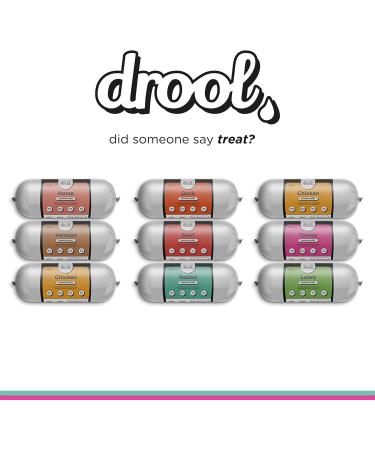 Drool Pet Products Dog Food Pate | Triple pack 3 x 400g Premium Pate | Dog Pate Tube 1 x Chicken Pate 1 x Duck Pate 1 x Turkey Pate Chicken Duck Turkey 400 g (Pack of 3) - Buy Online on GoSupps.com