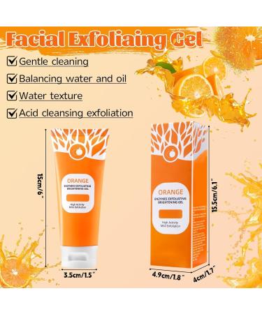Gel exfoliant orange Gels Blanchissants Exfoliants L'orange Gel Brightening Exfoliant l'Orange Blanchissant Pour Le Corps claircissant La Peau Pour Un Nettoyage En Profondeur 100 g (Lot de 1) - Buy Online on GoSupps.com
