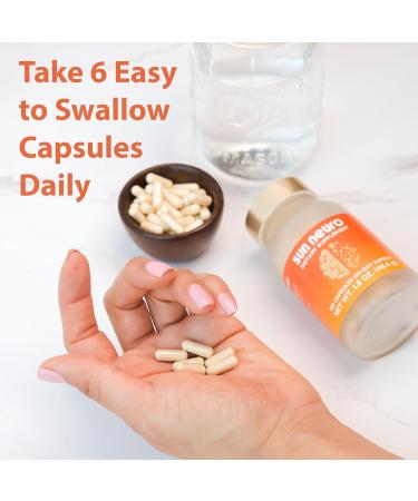 Sun Chlorella Sun Neuro Nootropic Brain Supplement - Daily Memory Concentration & Focus Supplement for Women & Men - Natural Plasmalogen Boost from Sea Pineapples - 180 Capsules - Buy Online on GoSupps.com