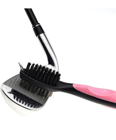 Mile High Life Pink Golf Towel, Club Groove Cleaner Brush & Foldable Divot Tool Set - Buy Online on GoSupps.com