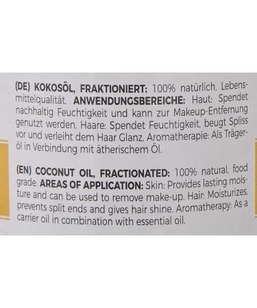 VitaFeel Fractionated Coconut Oil - 500ml Glass Bottle with Pumper | Premium International Shipping - Buy Online on GoSupps.com