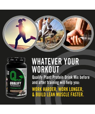 Trio Rich Chocolate Brownie Plant Protein Powder - Gluten Free Vegan 20g Protein 2.4g BCAA Kosher - 1.65lb - Buy Online on GoSupps.com