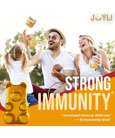 JOYLI Superfruit Gummies - Goji & Elderberry Multivitamin for Adults - Natural Vitamins for Immunity, Digestion & Energy - Buy Online on GoSupps.com