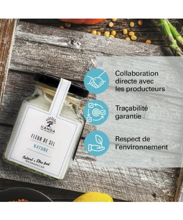 Nature Salt Flower 175g - Ilanga Nature - Madagascar - Buy Online on GoSupps.com