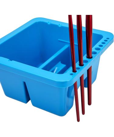 MyLifeUNIT Paint Brush Cleaner & Holder for Acrylic, Watercolor & Water-Based Paints - Blue - Buy Online on GoSupps.com