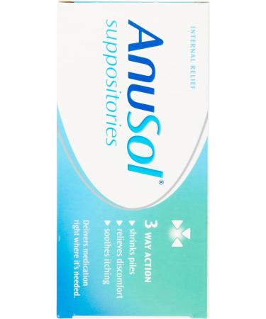 Anusol Haemorrhoids Piles Treatment - 24 Suppositories | Health and Beauty - Buy Online on GoSupps.com