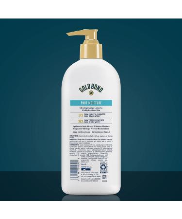 Gold Bond Pure Moisture Lotion 14 oz - Fragrance Free Daily Body & Face Lotion - Buy Online on GoSupps.com