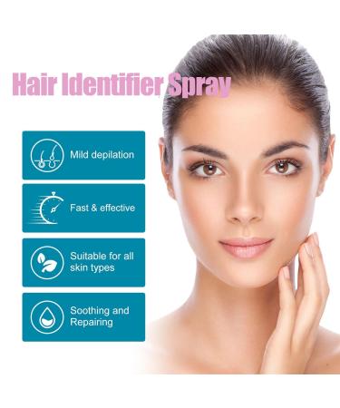 Hair Identifier Spray for Face Shaving | Facial Hair Identifier for Dermaplaning | Skin Care & Moisturizing Spray | Best Face Hair Removal Solution - Buy Online on GoSupps.com