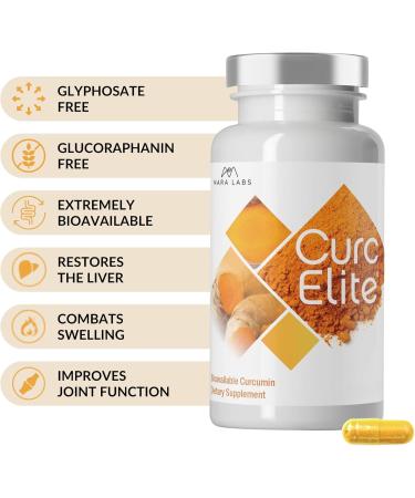 Mara Labs CurcElite Curcumin | Turmeric Extract 95% Curcuminoids | Vegan No Fillers and Non-GMO | 30 Vegan Capsules - Buy Online on GoSupps.com