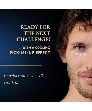 Mens Eye Cream 30ml Powerful Organic Under Eye Cream Anti Aging Wrinkles Dark Circles - Mens Face Cream with Hyaluronic Acid Vitamin E Aloe Vera and Taurine - Eye Care Products by Satin Naturel - Buy Online on GoSupps.com