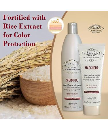 Il Salone Milano Professional Magnificent Shampoo for Color Treated Hair - Deep Cleansing & Color Protection - Salon Quality (33.8 Fl. Oz) - Buy Internationally - Buy Online on GoSupps.com
