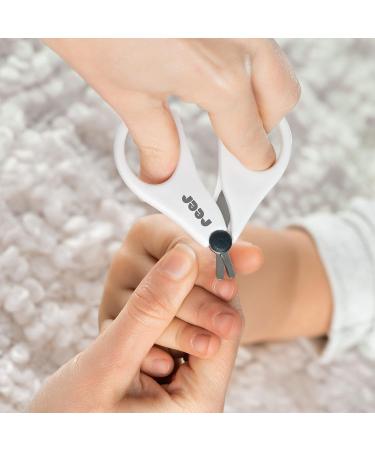 Reer 81060 BabyCare Baby Nail Scissors - Safe & Precise Nail Trimming for Infants - International Shipping Available - Buy Online on GoSupps.com