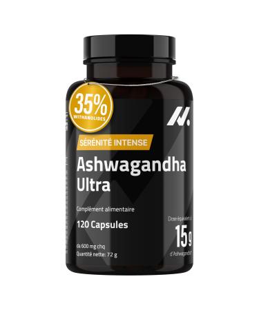 Ashwagandha Shoden Ultra 35% de Withanolides 15 000 mg quivalent | 7x plus concentr que l Ashwagandha KSM-66 | Soutien la concentration au sommeil profond et l nergie | 120 g lules Nyvos