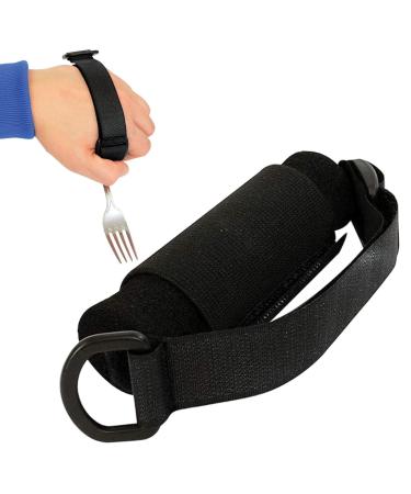 Seniors -Eating Aid Tool Adjustable -Eating Utensils Aid for The Disabled and The Elderly Adjustable Utensils Aid Spoon Fixing Tool Hand Mobility Grip Aid for Home Fulenyi