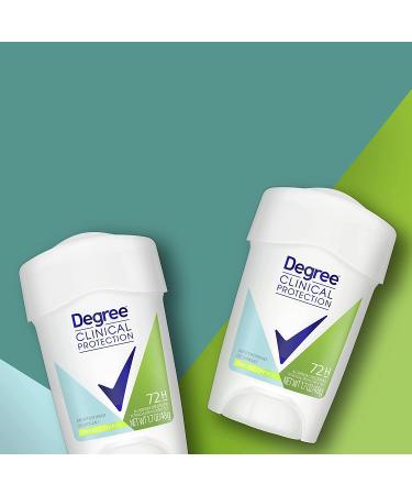 Degree Clinical Protection Antiperspirant Deodorant 72-Hour Sweat & Odor Control Stress for Women - Buy Online on GoSupps.com