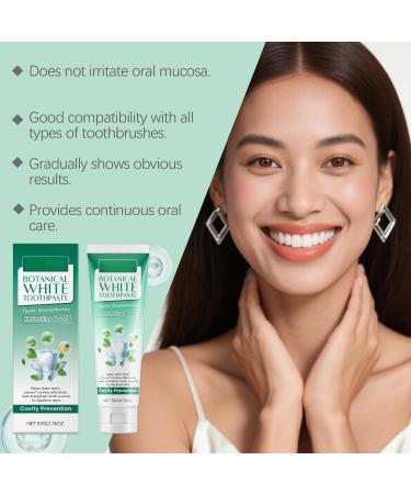 Gentle Herbal Mint Toothpaste - Daily Oral Clean Teeth Brightening Gum Care & Long-Lasting Fresh Breath(2PCS) - Buy Online on GoSupps.com