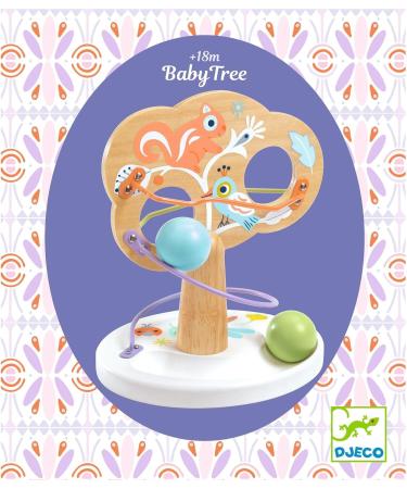 DJECO Baby White BabyTree Animals Teething Rings - Safe & Fun Teething Relief for Infant | International Shipping Available - Buy Online on GoSupps.com
