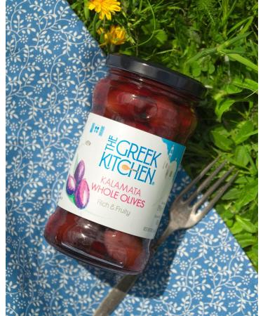 The Greek Kitchen Kalamata Whole Olives Purple 290 g - Buy Online on GoSupps.com