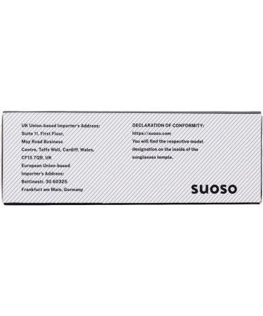 Suoso Sports Sunglasses for Men & Women - Polarized UV400 Bicycle & Ski Glasses | 53 Colors Available - Buy Online on GoSupps.com