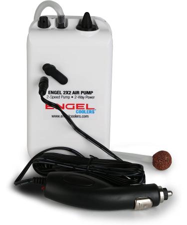 Engel 7.5qt Live Bait Cooler with 2nd Gen 2-Speed Portable Aerator Pump | Fishing Bait Station for Shrimp, Minnows, and Live Bait - Buy Online on GoSupps.com