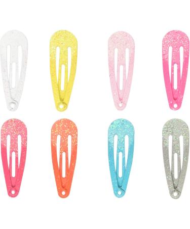 Funtopia 80 Pcs Toddler Mini Metal Snap Hair Clips - Colorful Hair Barrettes for Little Girls and Baby Kids - Buy Online on GoSupps.com