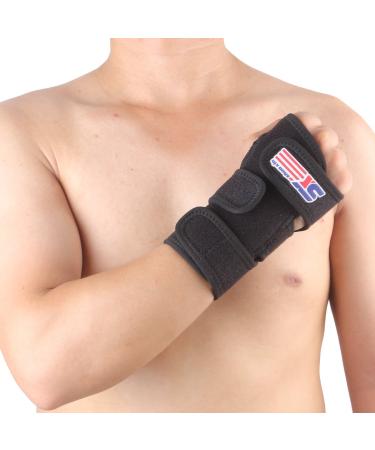 ShuoXin Medical Carpal Tunnel Wrist Brace Support - Black (Left) Forearm Splint for Sprain Relief | International Shipping Available - Buy Online on GoSupps.com
