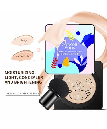 Mushroom Head Air Cushion CC Cream - Moisturizing & Brightening Foundation for Women | Exo Too Makeup & Concealer - F-Hell White - Buy Online on GoSupps.com