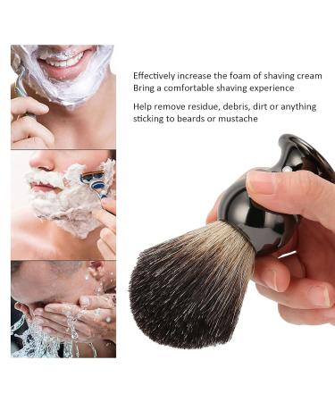 Ergonomic Razor Brush for Men | Portable & Skin-Friendly Shaving Brush for Home & Travel - Buy Online on GoSupps.com