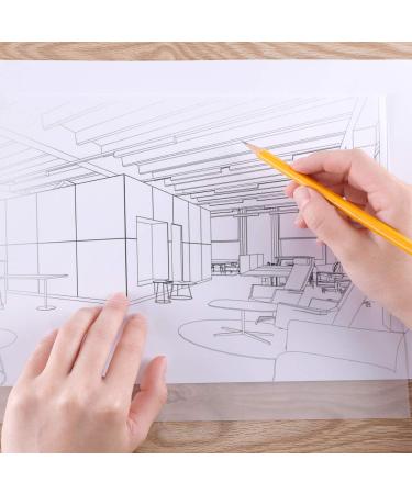 Bachmore 9x12 Tracing Paper Pad - 75 Sheets, Translucent Paper for Pencil, Marker and Ink - Ideal for Tracing, Sketching, and Drawing - 32lb / 50gsm - Buy Online on GoSupps.com