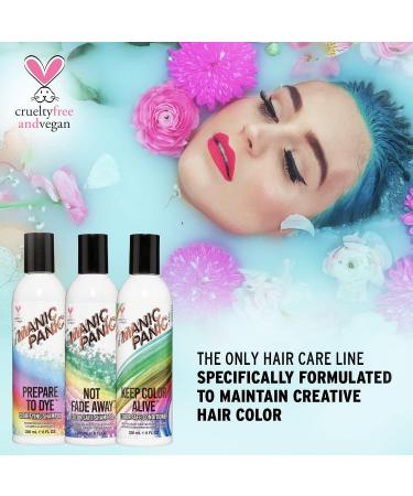 Manic Panic Prepare To Dye Clarifying Shampoo Vegan Cruelty Free Shampoo 3 x 236ml 236 ml (Lot de 3) - Buy Online on GoSupps.com