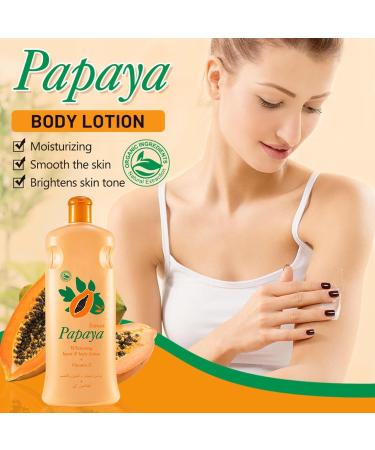  Orgrul Papaya 2-Pack Whitening Body Lotions Moisturizing Cream Brightening Moisturizing Anti-Dryness 600ml - Buy Online on GoSupps.com