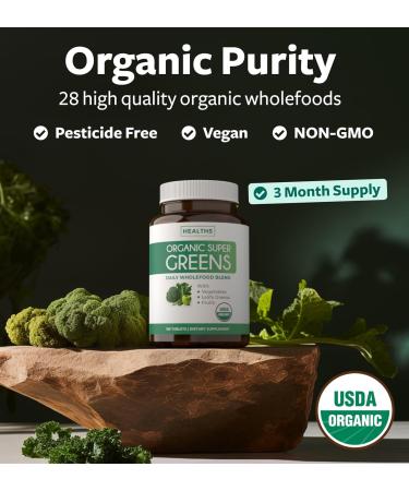 Super Greens & Hawthorn Extract (3-Month Supply) Super Berry Blend Bundle of Organic Super Greends Powder - Complete Superfood & Hawthorn Berry 4:1 Extract - High Strength Extract (180 Capsules) - Buy Online on GoSupps.com