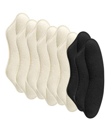 FRCOLOR 16 Pairs Follow up High Heel Pads Heel Grips Cushion Shoe Inserts Heel Grippers for Shoes Women Foot Supplies Shoe Pads for High Heels Heel Protector Sticker Sponge Portable