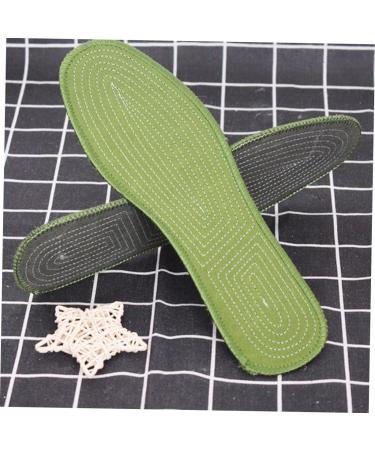 FOMIYES 20 Pairs Insole Shoe Pads - Foot Care Cushion Sweat Absorption Green Perfect for Training | 25X8X0.5CM - Buy Online on GoSupps.com