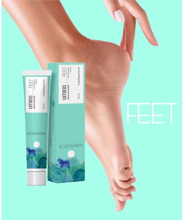Umido 3-Piece Foot Cream Set | 45ml Rosemary Slip Jaw & Menthol | Foot Balm & Lotion | Premium Care Cream for Ultimate Foot Care - Buy Online on GoSupps.com