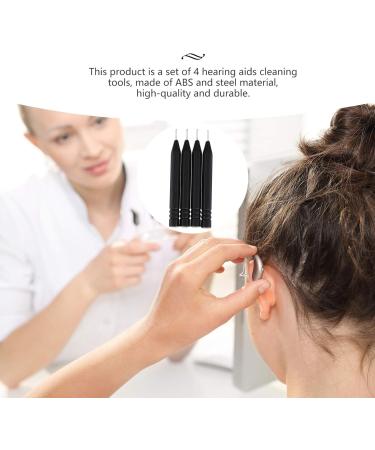 Ultechnovo Hearing Aid Cleaning Tools - Ohrfitst ck Earphones Ventilation Cleaner & Ear Wax Removal Tool (4-Pack) - Effective Ear Pass Piece Cleaning Agent - Buy Online on GoSupps.com