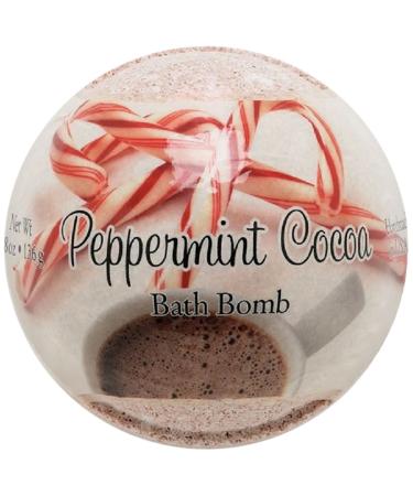 Primal Elements Peppermint Cocoa Bath Bomb  4.8 Ounce