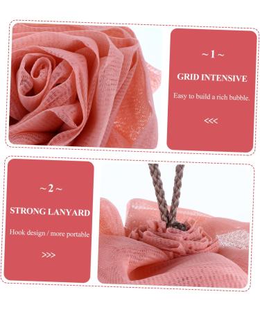Buy Hemoton 2 Pcs Rose Bath Flower Scrubber - Exfoliating Bath Sponge & Loofah for Luxurious Shower Experience | International Shipping Available - Buy Online on GoSupps.com