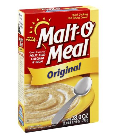 Malt-O-Meal, Original, Hot Wheat Cereal (3 Pack) Original 1.75 Pound (Pack of 3)