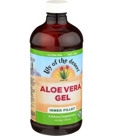 Lily of The Desert Aloe Vera Gel 16 oz (Pack of 2)