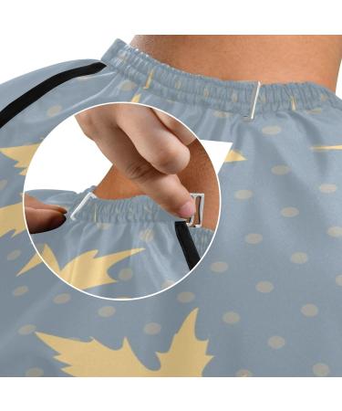 Waterproof Barber Cape - Yellow Leaf Pattern & Cheetah Haircut Bib for Men & Women | Unisex Hair Cutting Cape (8rp1a - Buy Online on GoSupps.com