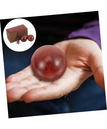 Partykindom Gymnastics Ball Set - Handmade Wooden Hand Massage Balls for Stress Relief & Health - Buy Online on GoSupps.com