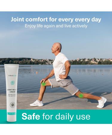 MediLisk Joint Relief Cream - Fast-Absorbing Non-Greasy Natural Cream for Joints Hypoallergenic Non-Steroidal 0.7 Ounce (Pack of 1) - Buy Online on GoSupps.com