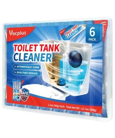 Vacplus Toilet Tank Cleaner 6 Pack Automatic Toilet Descaler Toilet Mold Remover Toilet Bowl Cleaners Remove Rust
