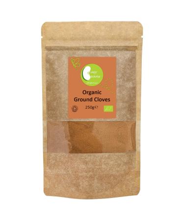 Organic Ground Cloves - Certified Organic - by Busy Beans Organic (250g)