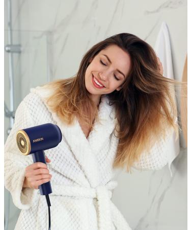 ANIEKIN 1875W Ionic Blow Dryer with Diffuser - Professional Portable Hair Dryer for Curly Hair - Ideal for Travel - Buy Online on GoSupps.com