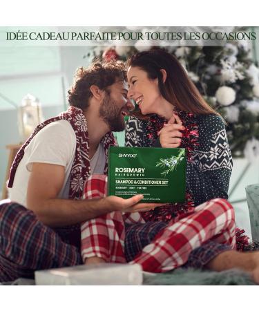 Rosemary Shampoo and Conditioner Set Rosemary Hair Growth Oil with Biotin and Mint Organic Rosemary Anti-Hair Loss Shampoo and Conditioner Scalp Care 200ml*2+30ml - Buy Online on GoSupps.com