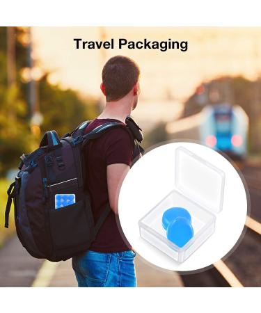 21 Pairs of Soft Silicone Earplugs for Sleeping & Swimming - Reusable Formable Noise Suppression with 32 dB NRR - Ideal for Snoring Concerts & Aircraft - Buy Online on GoSupps.com