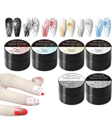  LearnLyrics Spider Gel for Nails Gel Paint for Versatile Wire Drawing Nail Gel Polish Elastic Gel Nail Polish Gel Nail Polish Liner for Nails Paper Phone Case - Buy Online on GoSupps.com