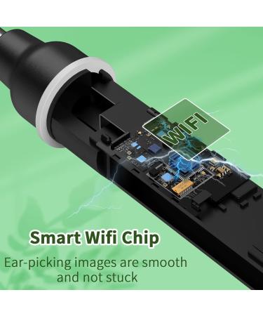 VITCOCO Ear Wax Removal Kit - 1920P HD Otoscope for iPhone & Android - 6 LED Lights - Visual Ear Scope for Ear Cleaning - Ear Camera Tool - Buy Online on GoSupps.com
